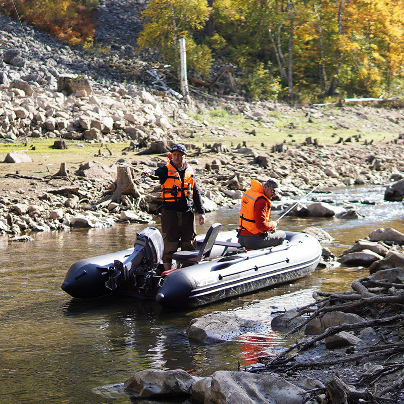 Кресло поворотное со спинкой в пвх лодку
